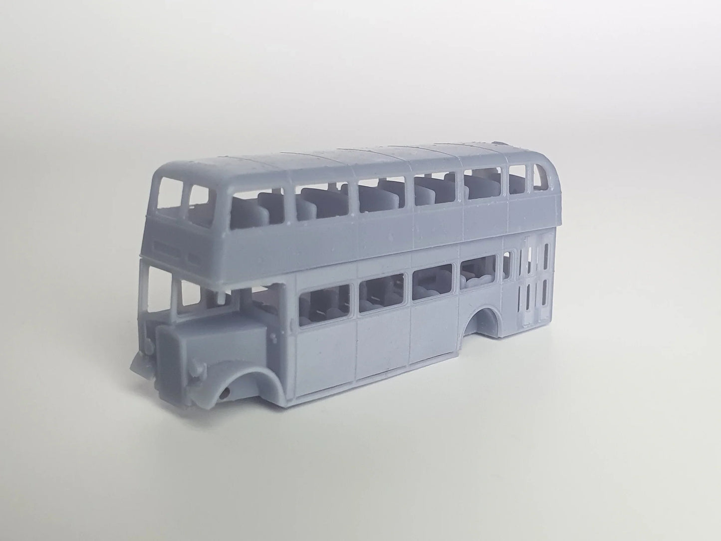 Closed door version of scale model bus kit of 782 a Barton rebodied Leyland Tiger PS1/1 in N (1:148) - Three Peaks Models