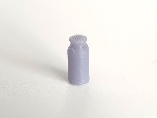 N gauge scale model cylindrical milk churn - Three Peaks Models