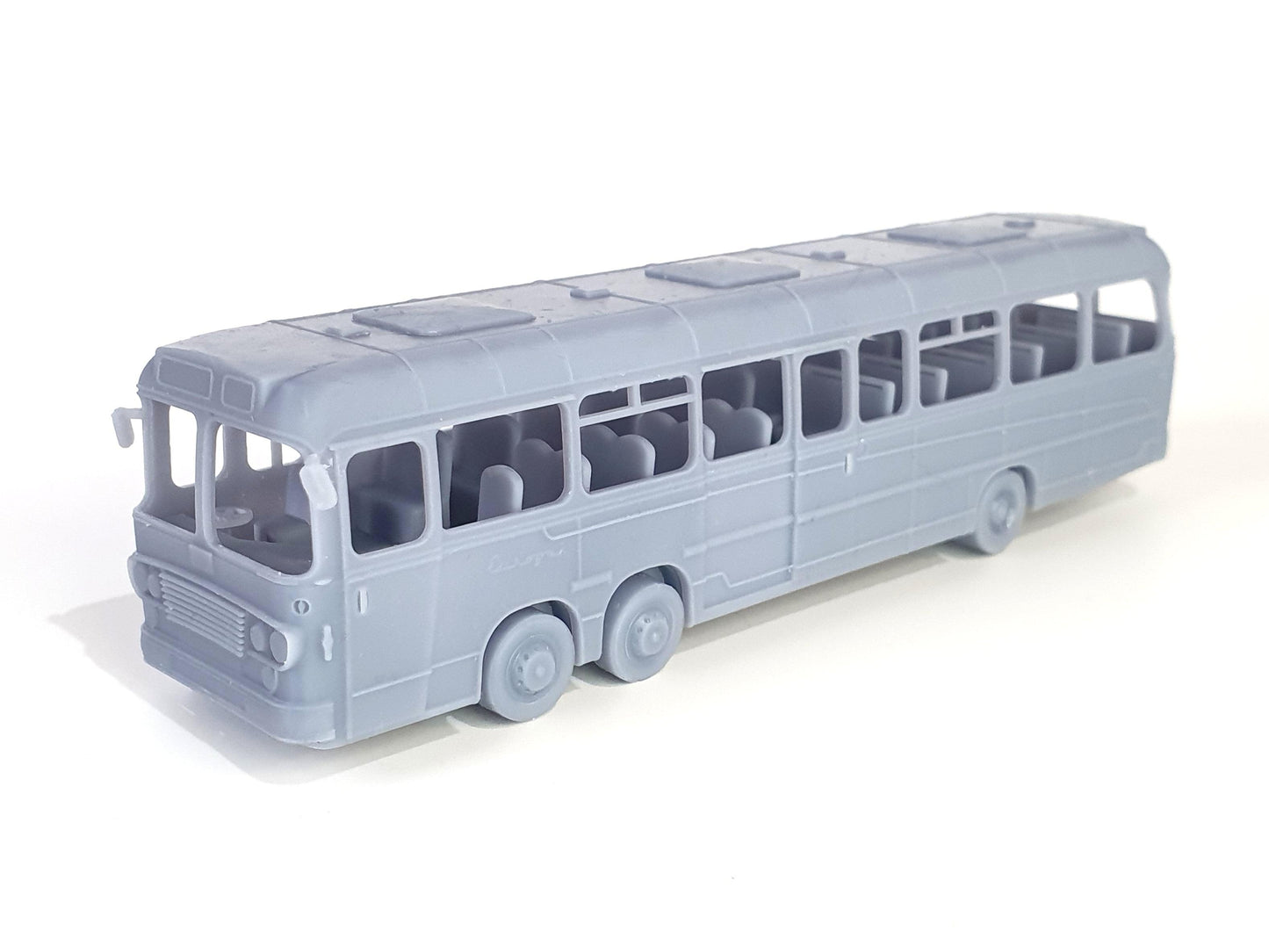 OO (1:76) scale model of a Barton Transport Bedford VAL Buswith Europa Yeates body and 56 seat interior - Three Peaks Model