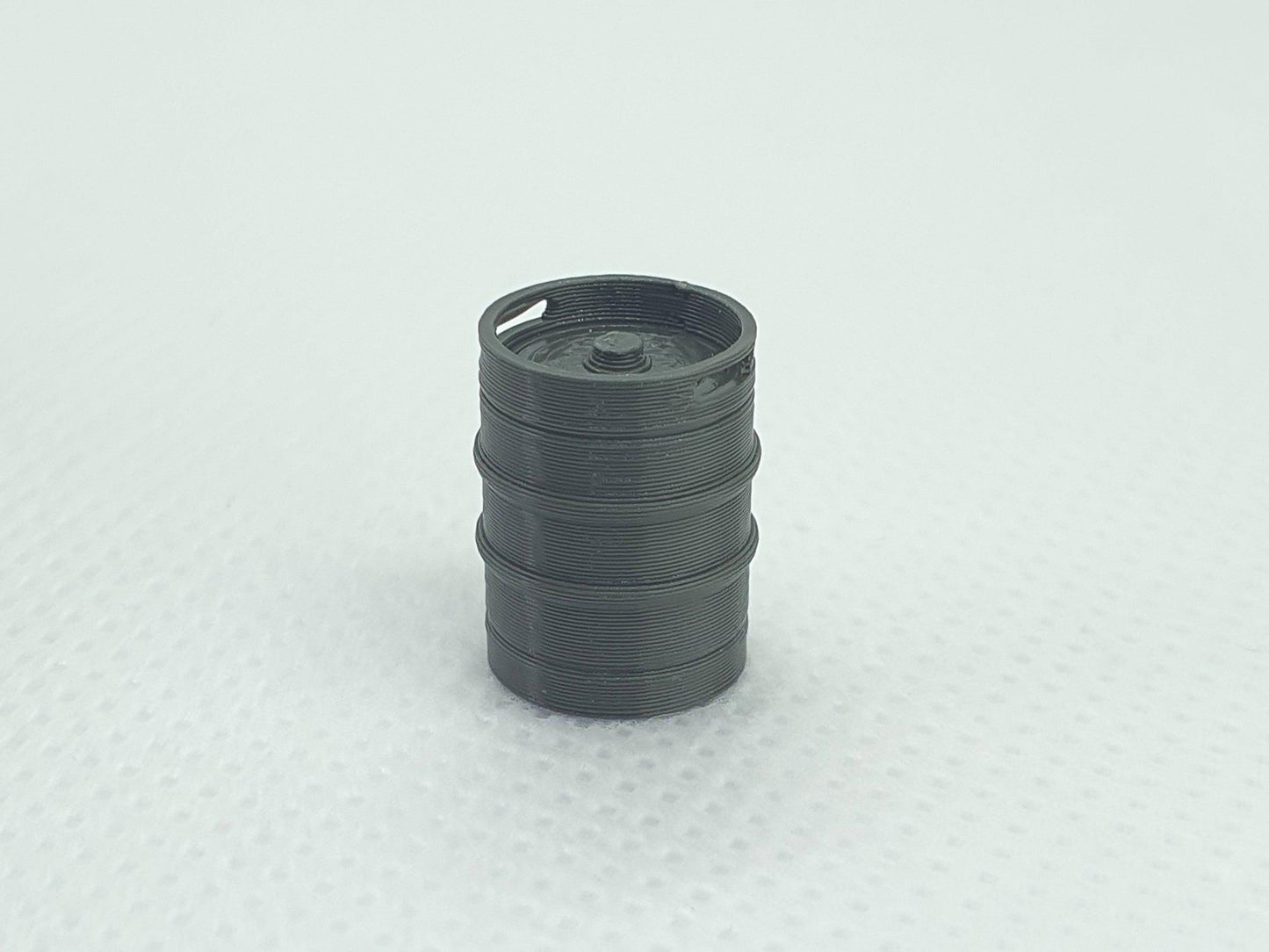 O gauge scale model of a beer keg - Three Peaks Models