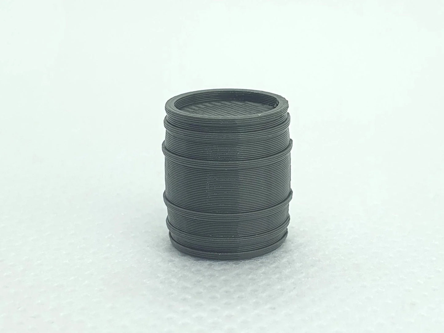 O gauge scale model of 60 liter wooden barrel - Three Peaks Models