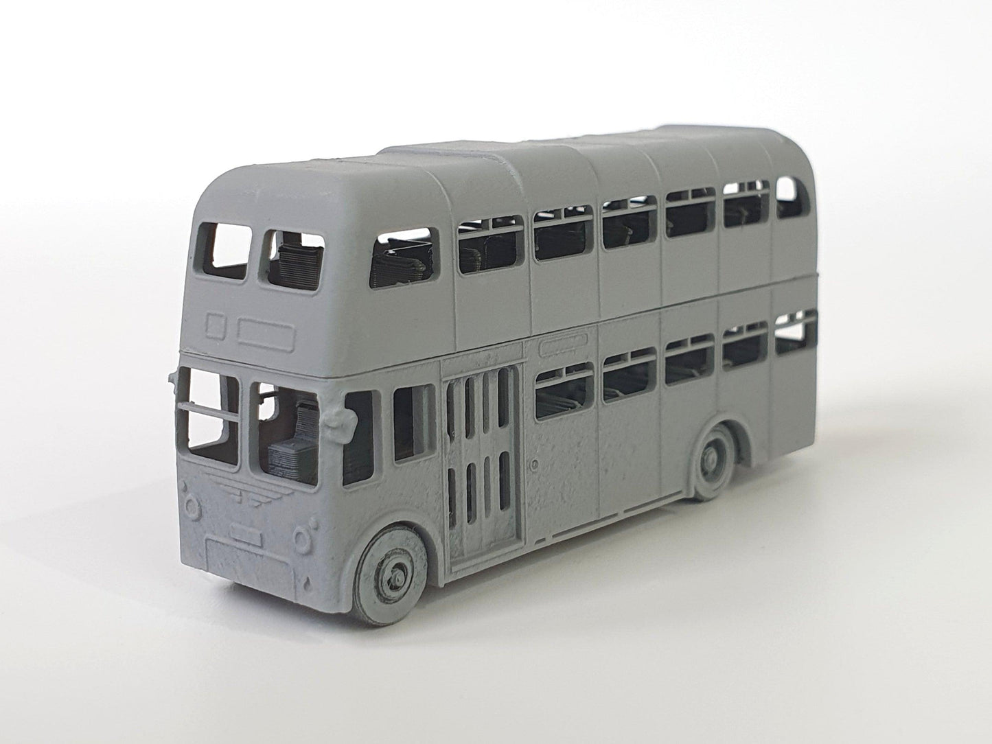 N gauge scale model early front entrance Bradford Trolleybus - Three Peaks Models