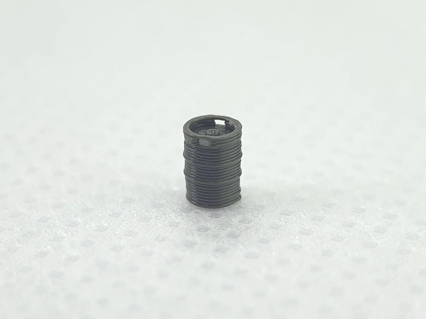 N gauge scale model of a beer keg - Three Peaks Models