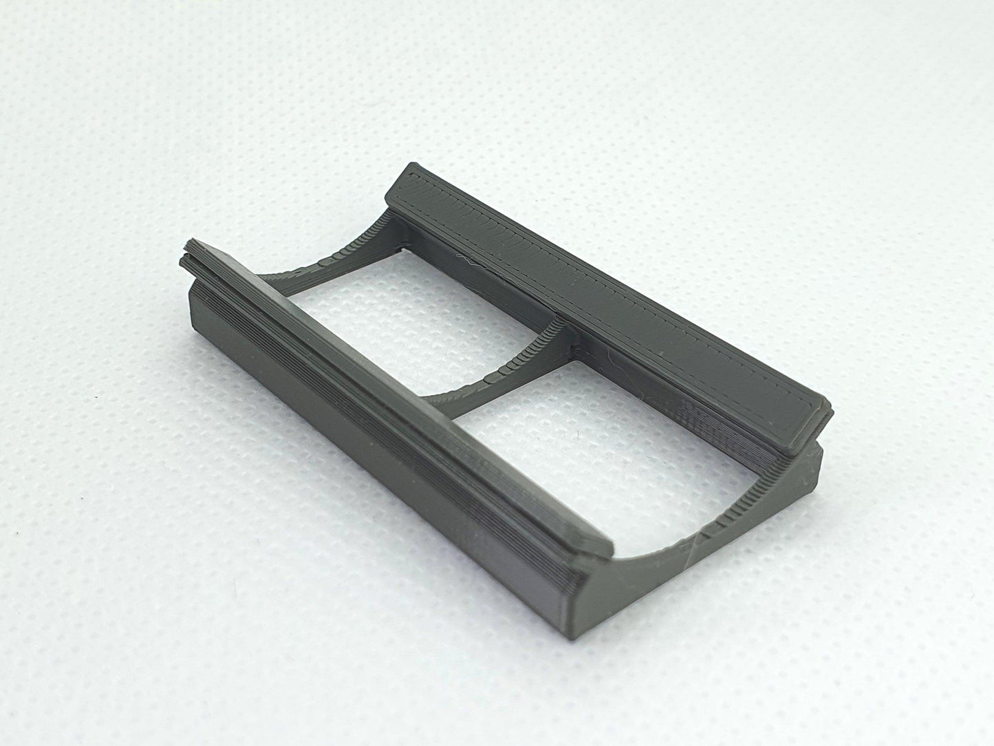 O gauge scale model of steel coil cradle - type 1 - Three Peaks Models
