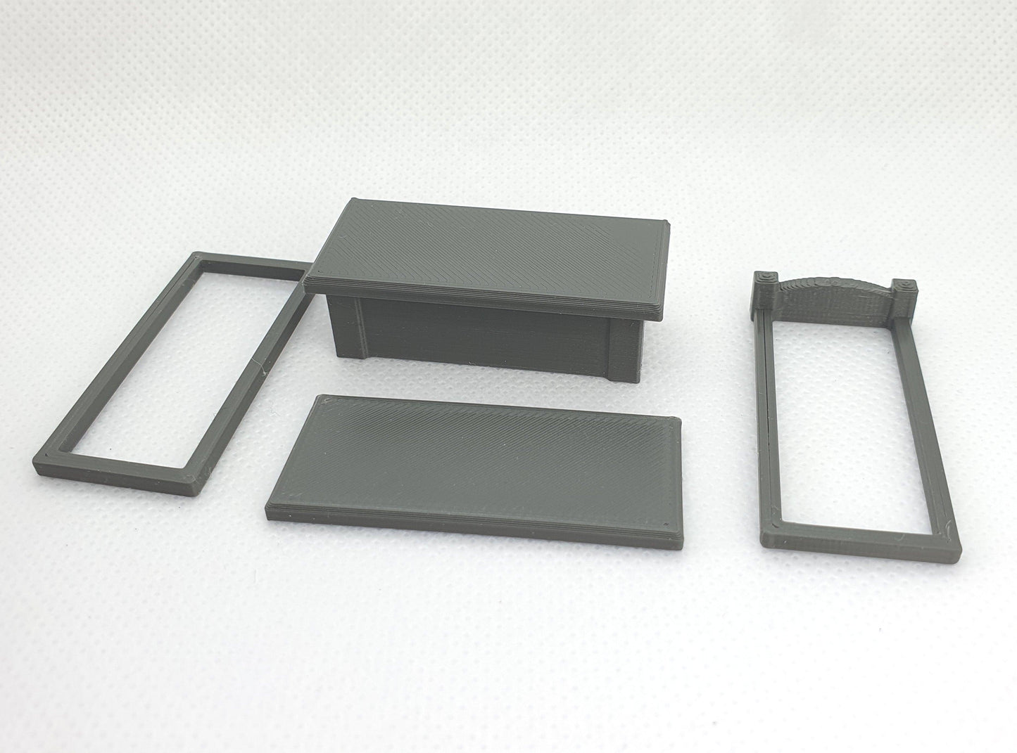 O gauge scale models of tombs, grave slabs, and grave curbs - Three Peaks Models