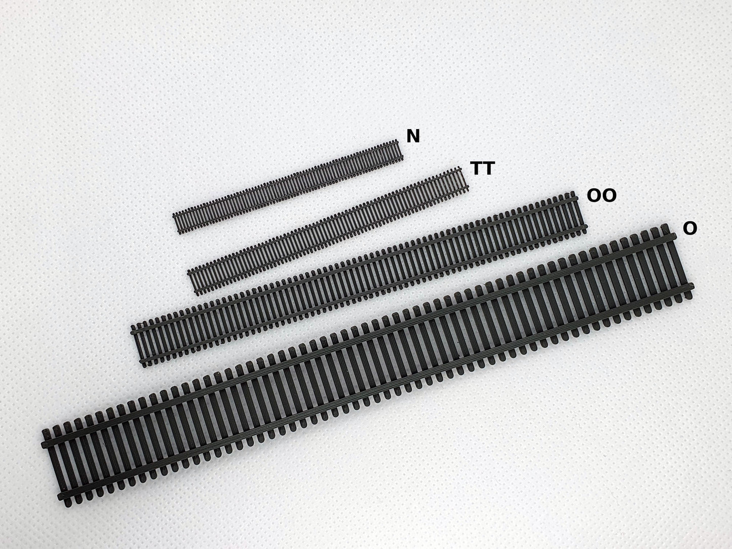Scale model picket fence sections in O, OO, TT and N gauge - Three Peaks Models