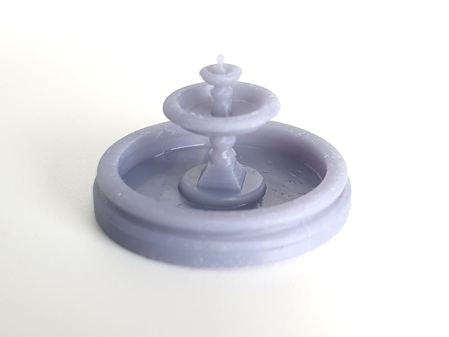 Water fountain scale model