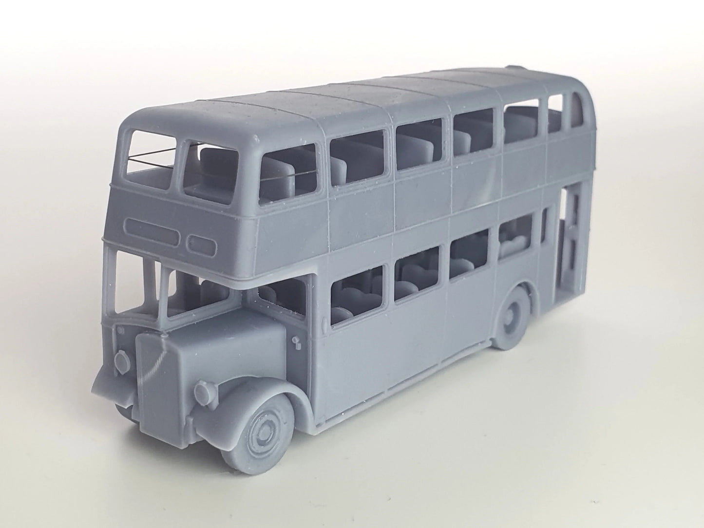 Open door version of scale model bus kit of 782 a Barton rebodied Leyland Tiger PS1/1 in OO (1:76) - Three Peaks Models