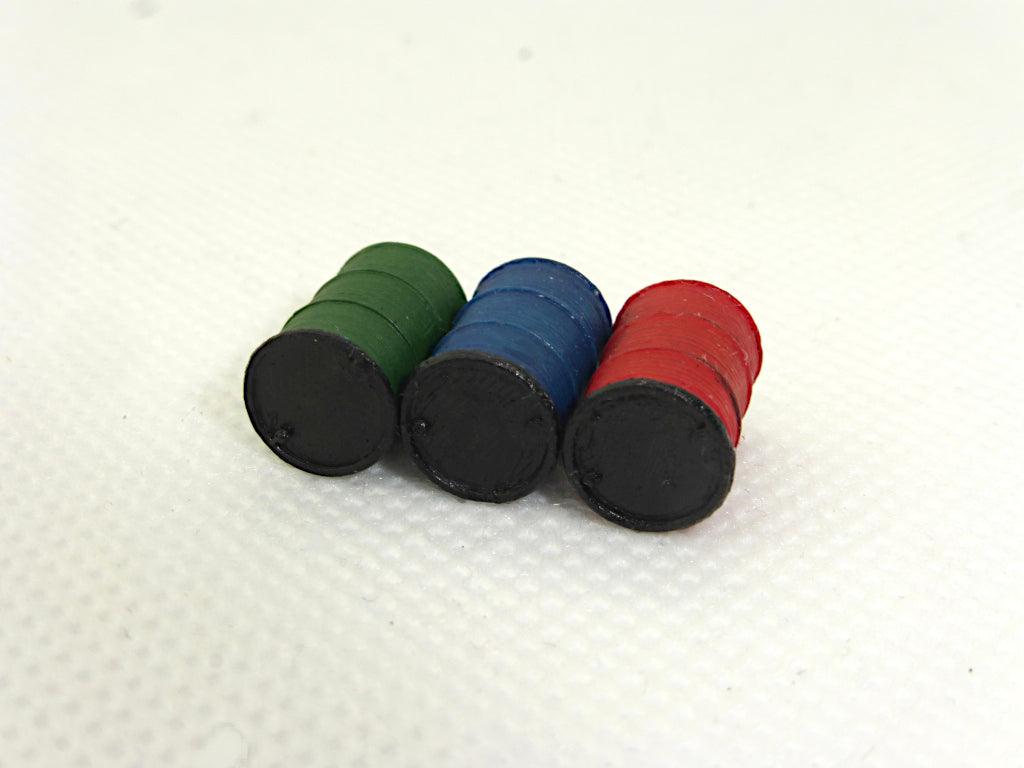45 gallon drums or barrels - OO TT N gauge - Three Peaks Models