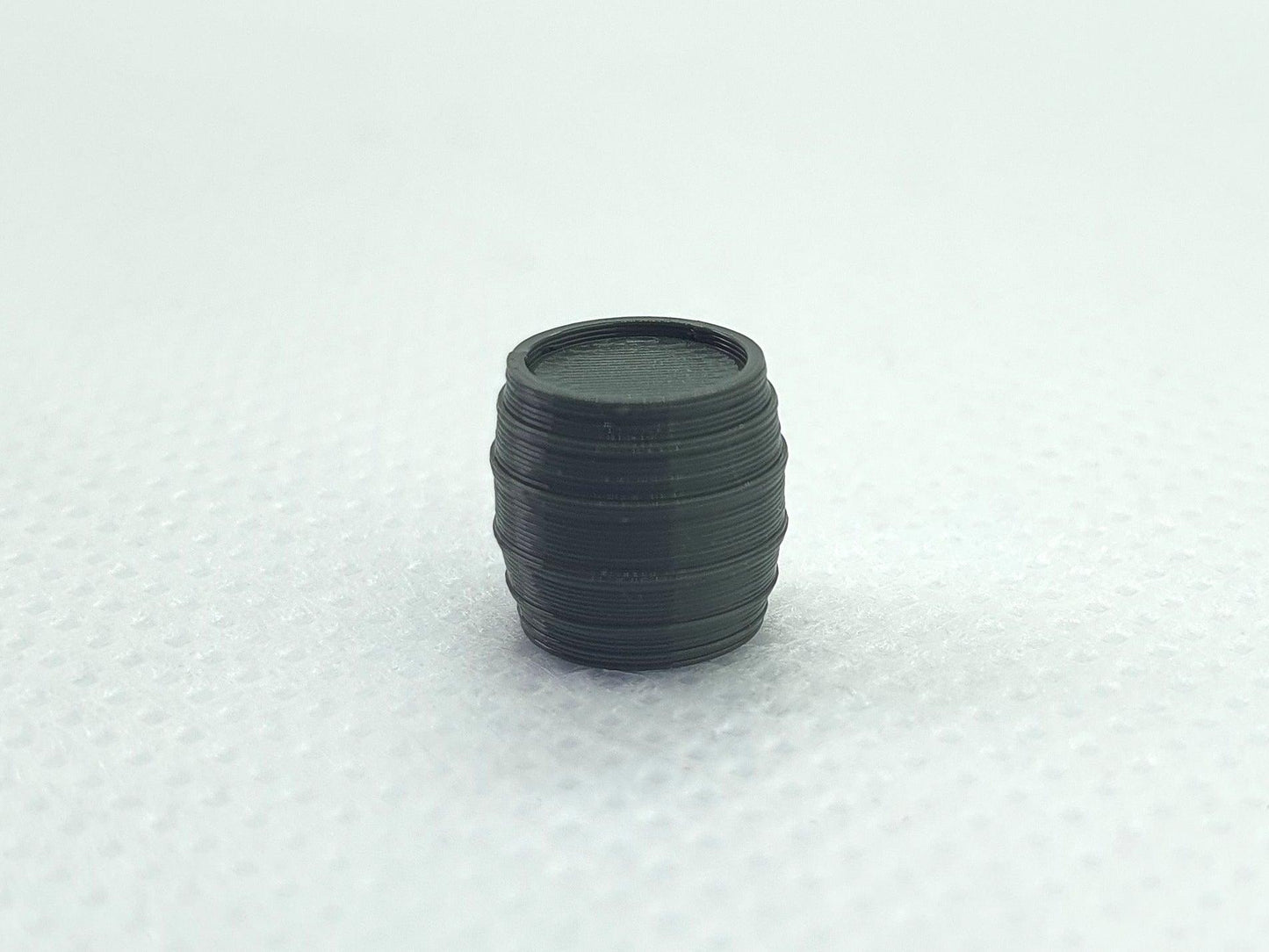 OO gauge scale model of 110 liter wooden barrel - Three Peaks Models