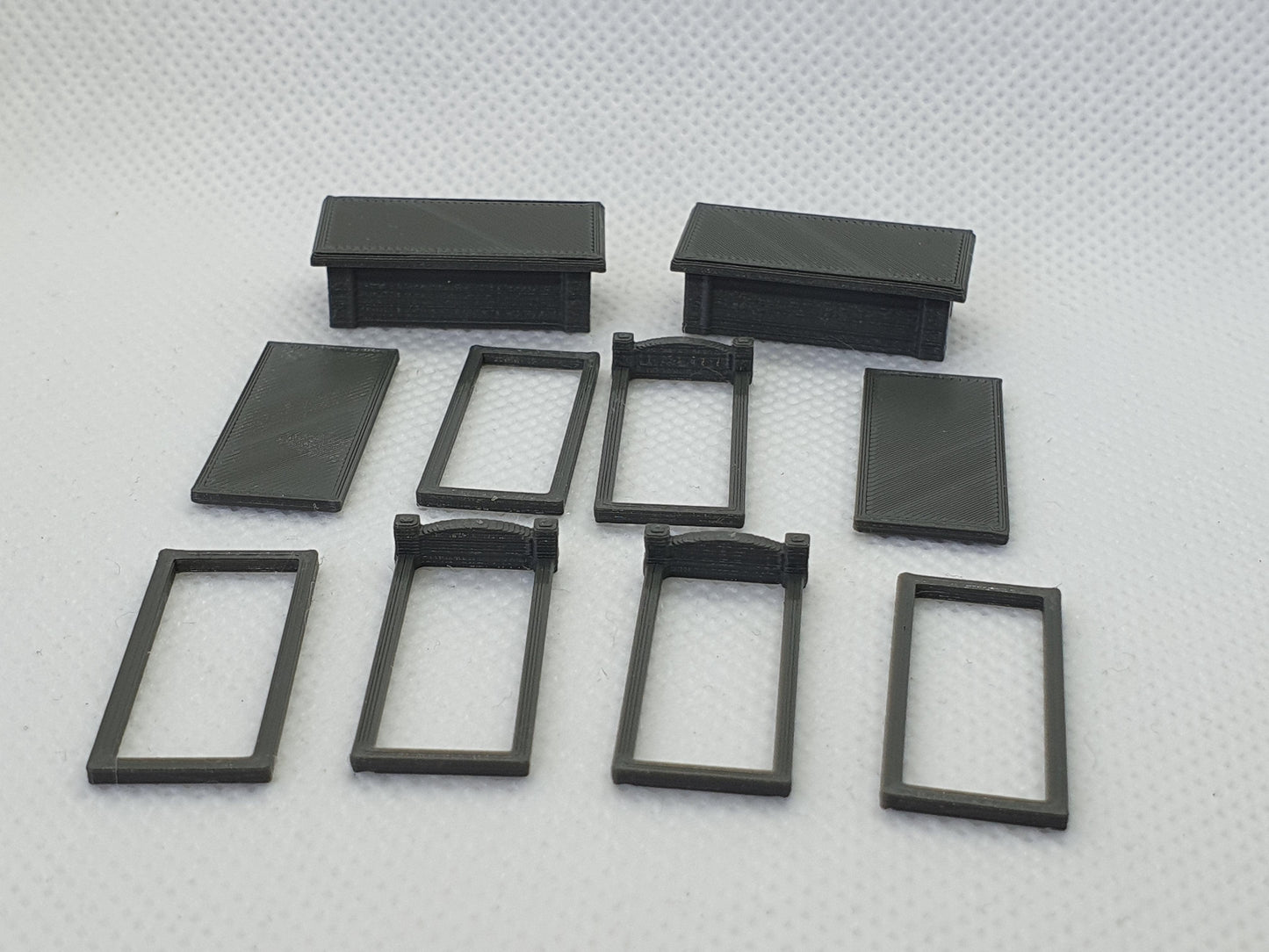 OO scale models of tombs, grave slabs, and grave curbs - Three Peaks Models