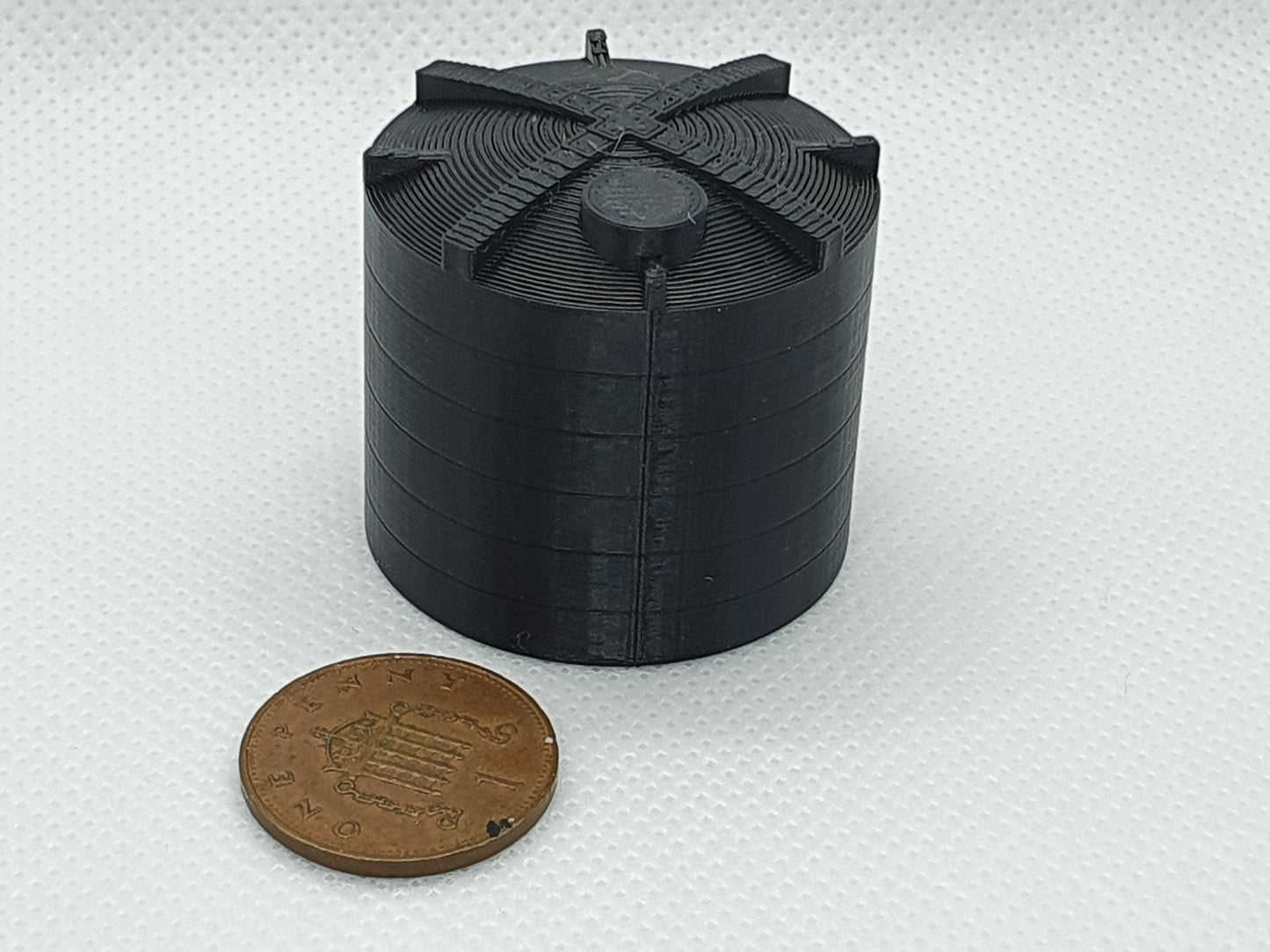 OO gauge scale model water storage tank - Three Peaks Models
