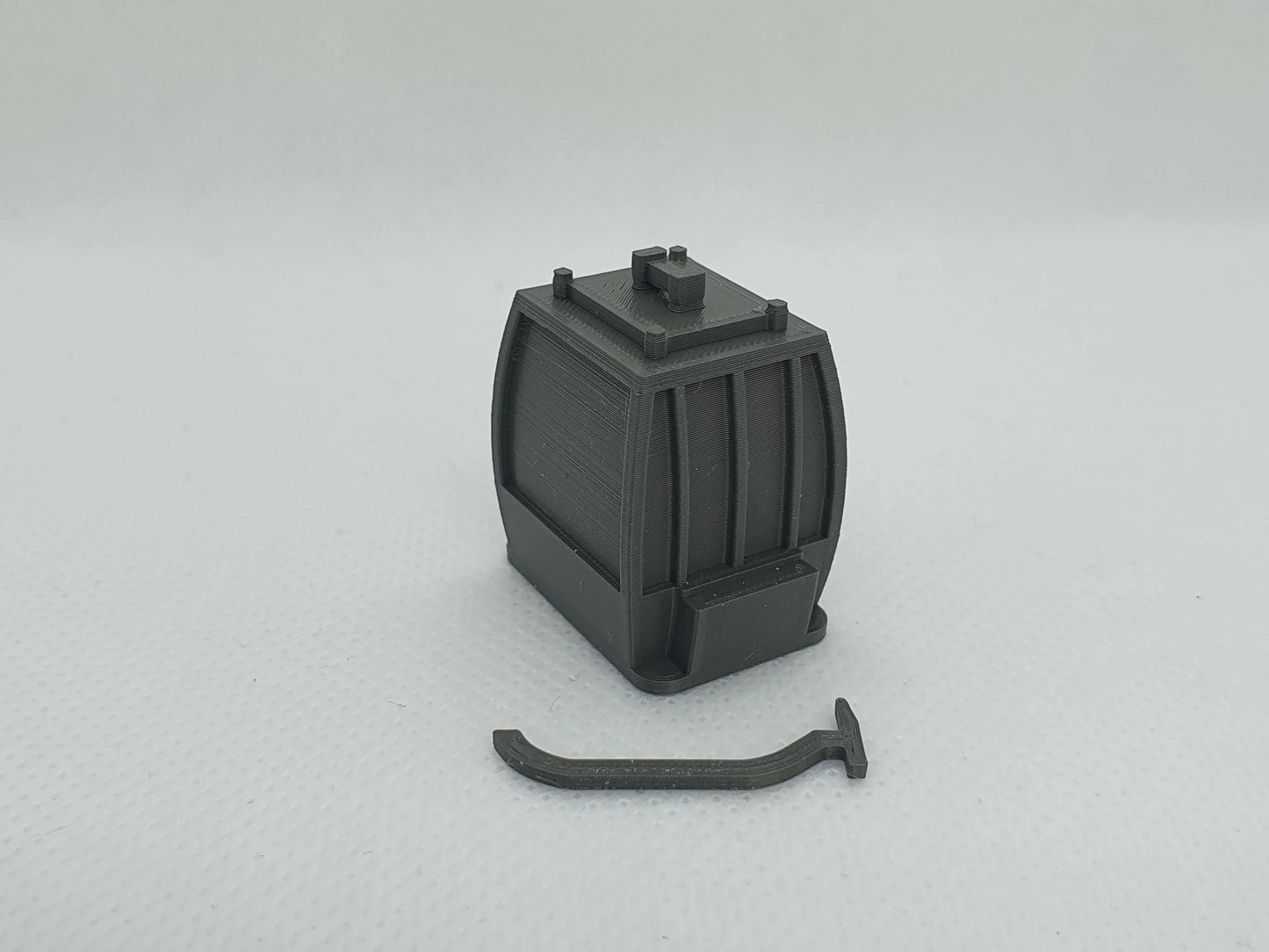 Parts for the scale model of a cable car - Three Peaks Models