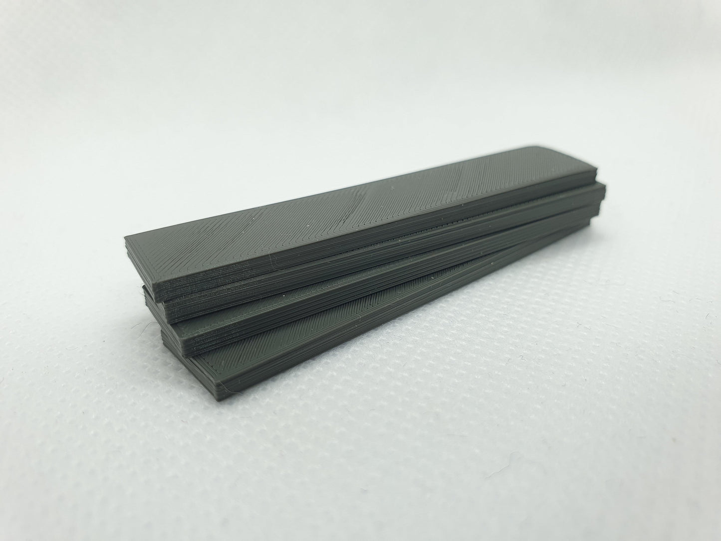 TT gauge unpainted scale models of four 7m steel slabs -Three Peaks Models