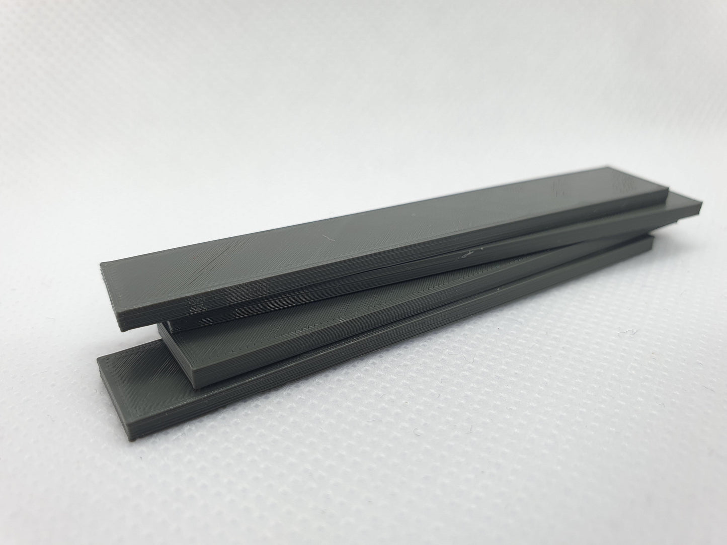 TT gauge unpainted scale models of four 9m steel slabs -Three Peaks Models