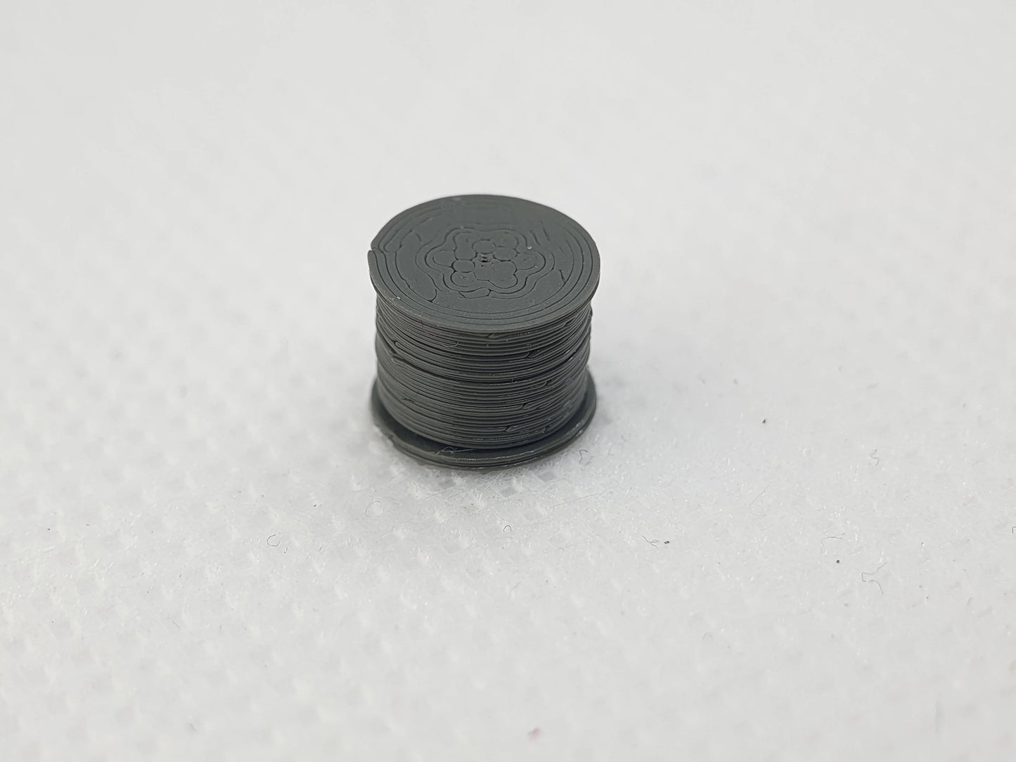 TT gauge scale model of a full cable drum - Three Peaks Models