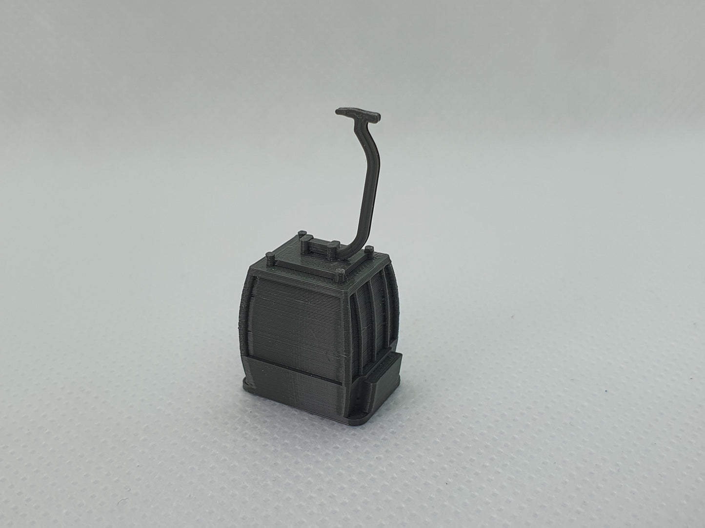 TT gauge scale model of gondola cable car - Three Peaks Models