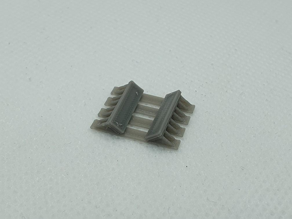 TT Steel coil cradle scale model - type 2 - Three Peaks Models