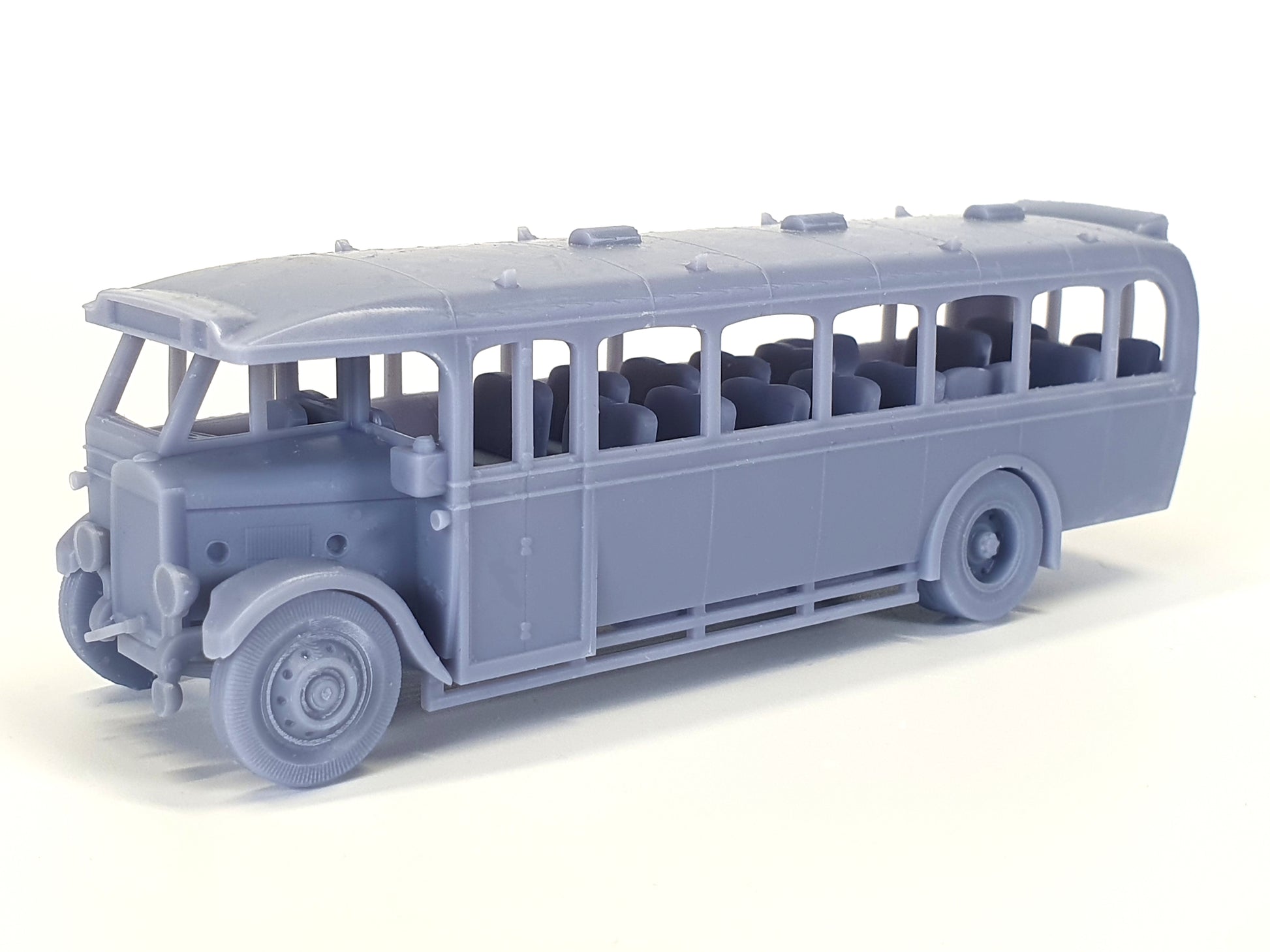 1 to 50 (1:50) later version of the Barton Leyland Lion LT5 scale bus model - Three Peaks Models
