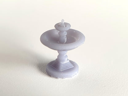Water fountain scale model