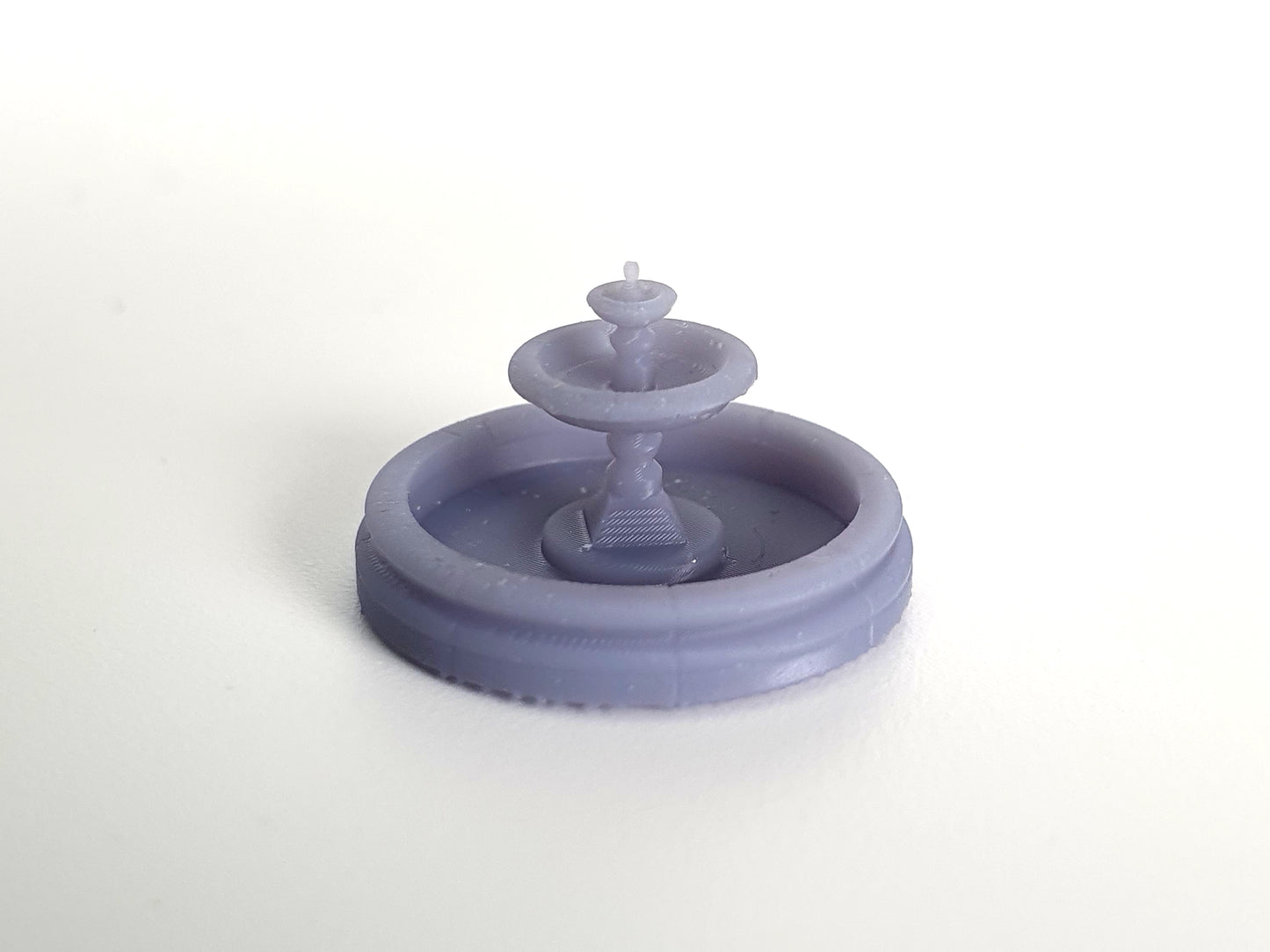 Water fountain scale model