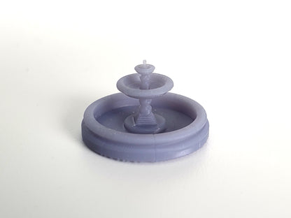 Water fountain scale model