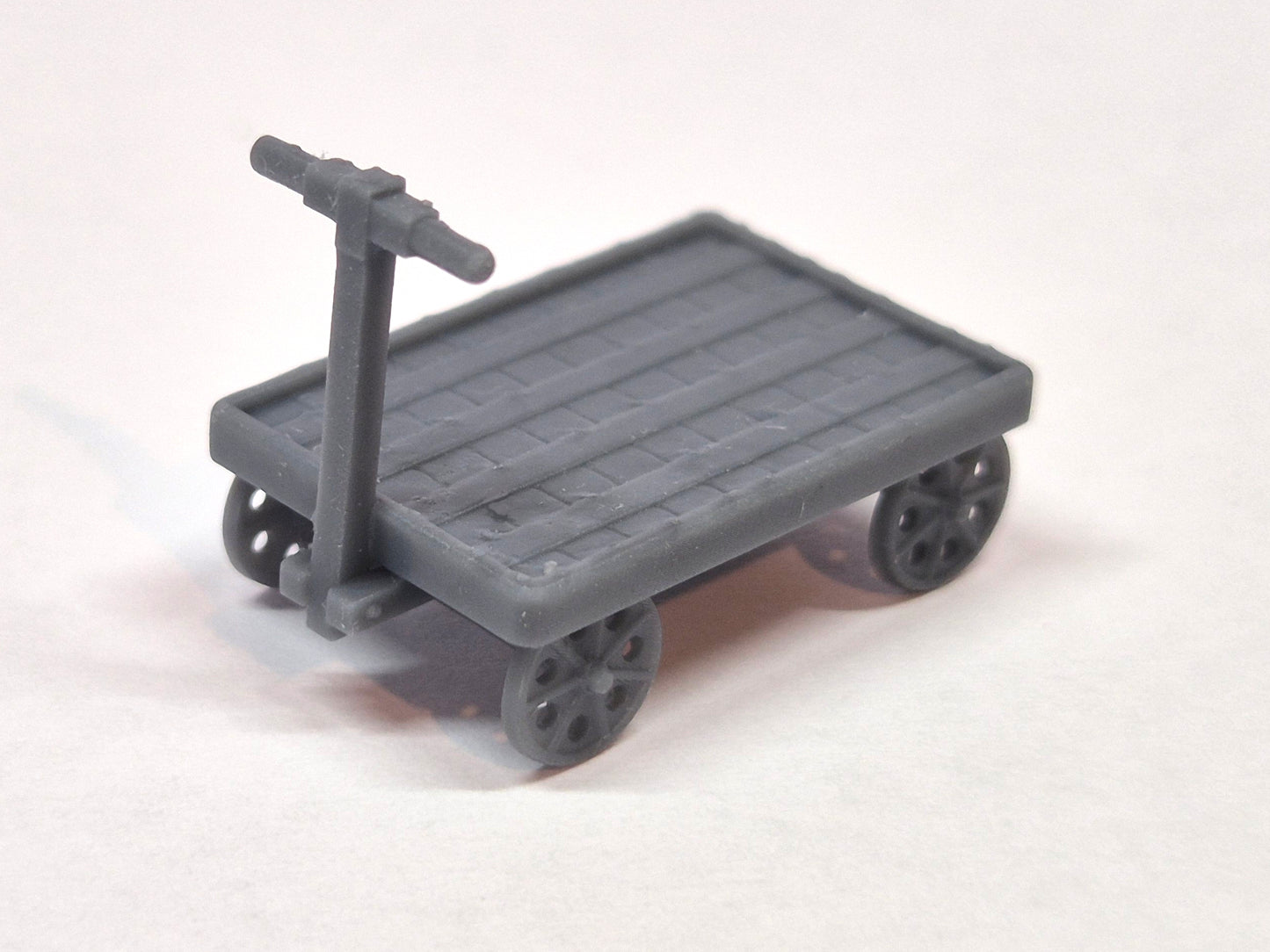 OO gauge scale model platform trolley - Three Peaks Models