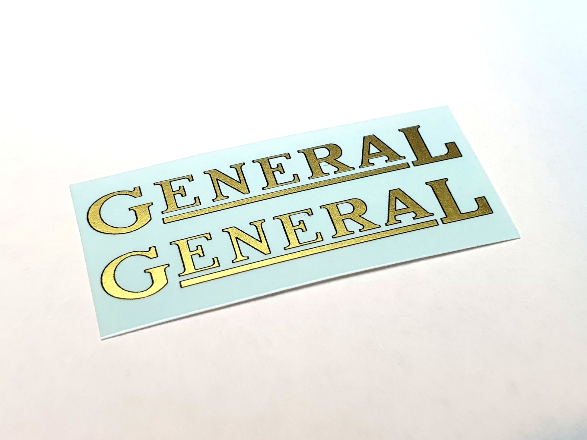Example of our O scale, waterslide transfers for the "General" Thornycroft bus model - Three Peaks Models