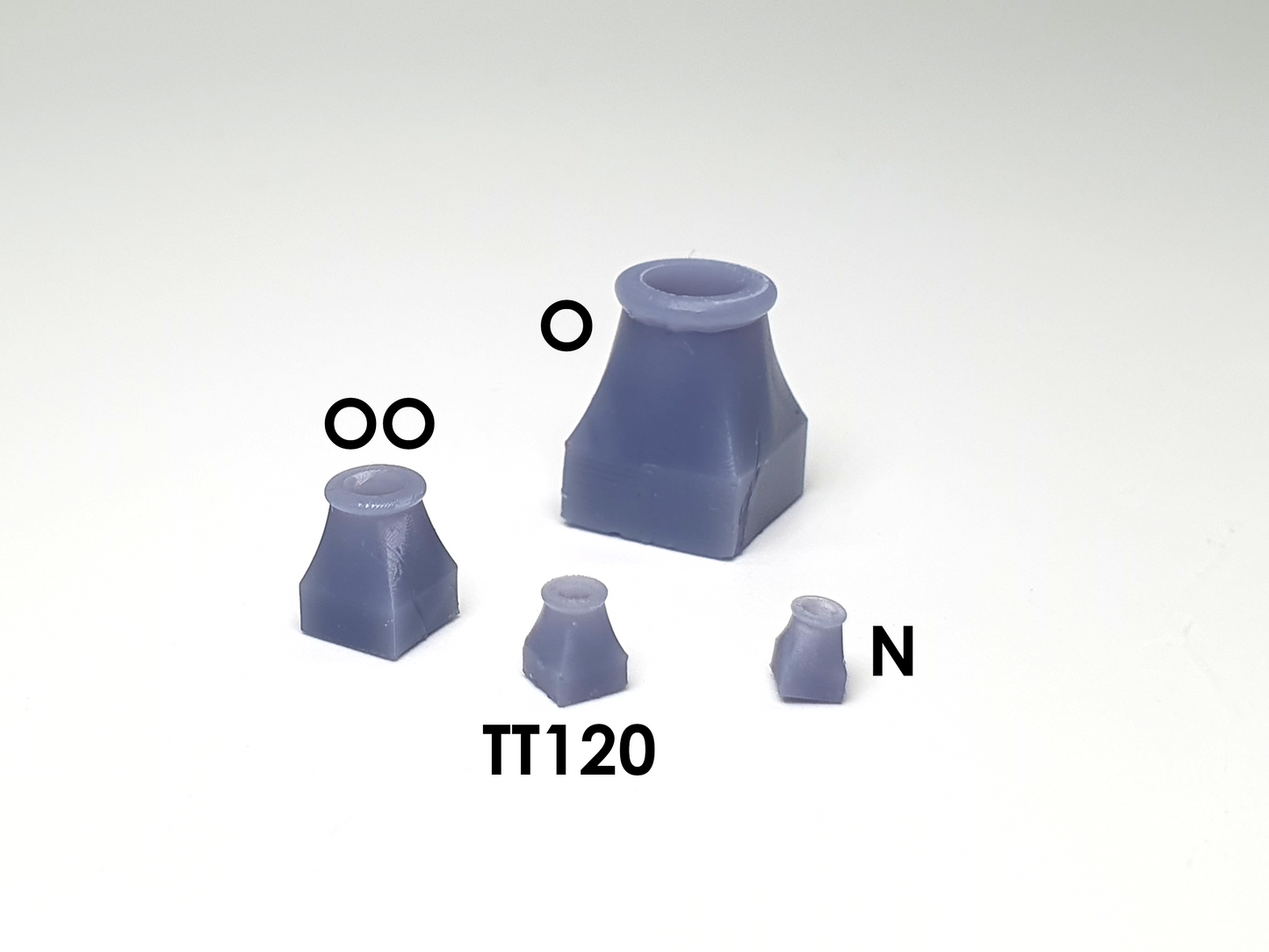 Chimney pot models (set of 12)