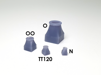 Chimney pot models (set of 12)