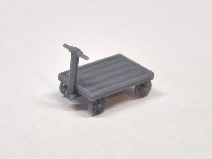 TT120 scale model platform trolley - Three Peaks Models
