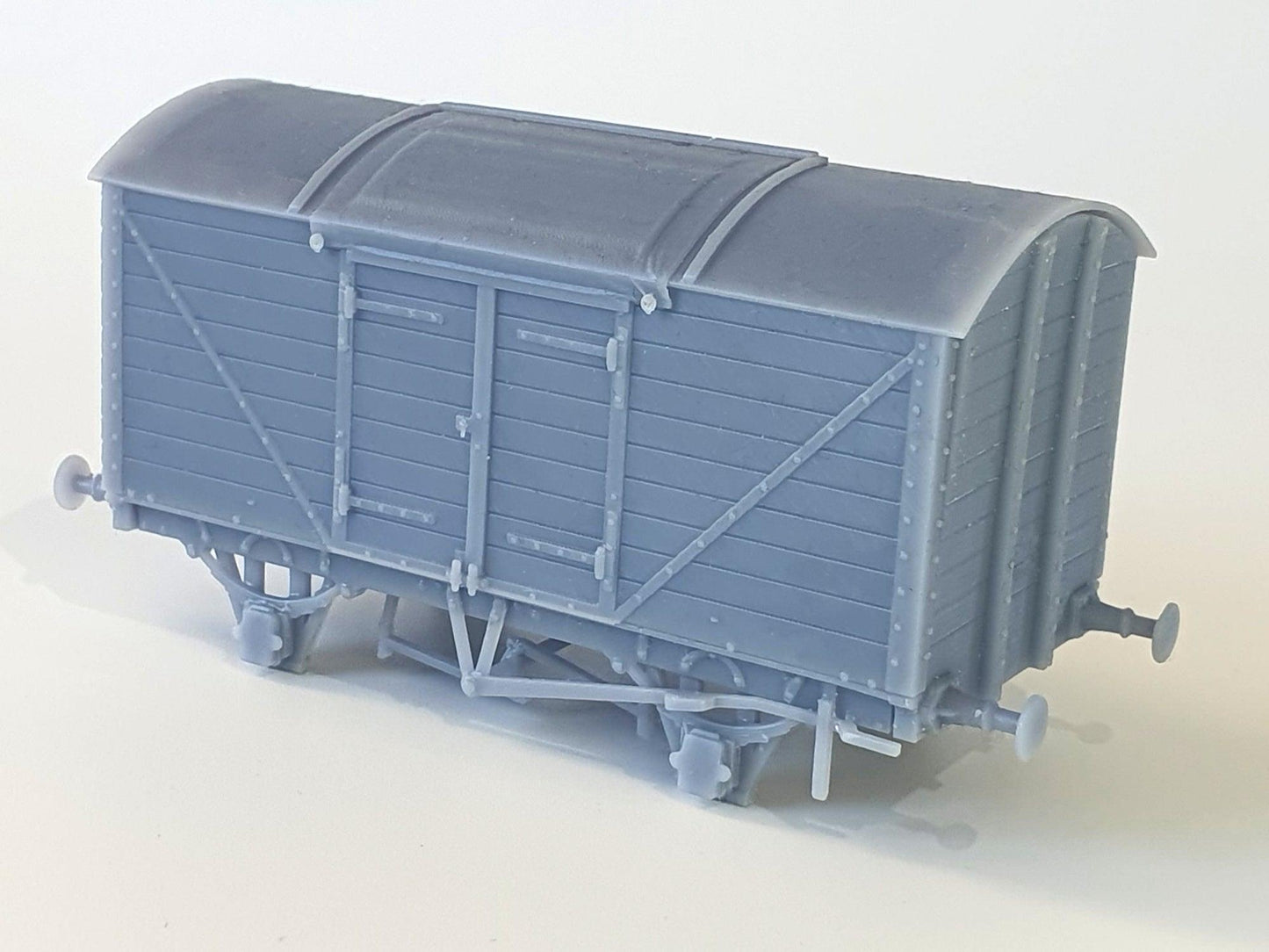 OO (1:76) scale model of an L&Y Diagram 3 Covered Goods wagon - Three Peaks Models