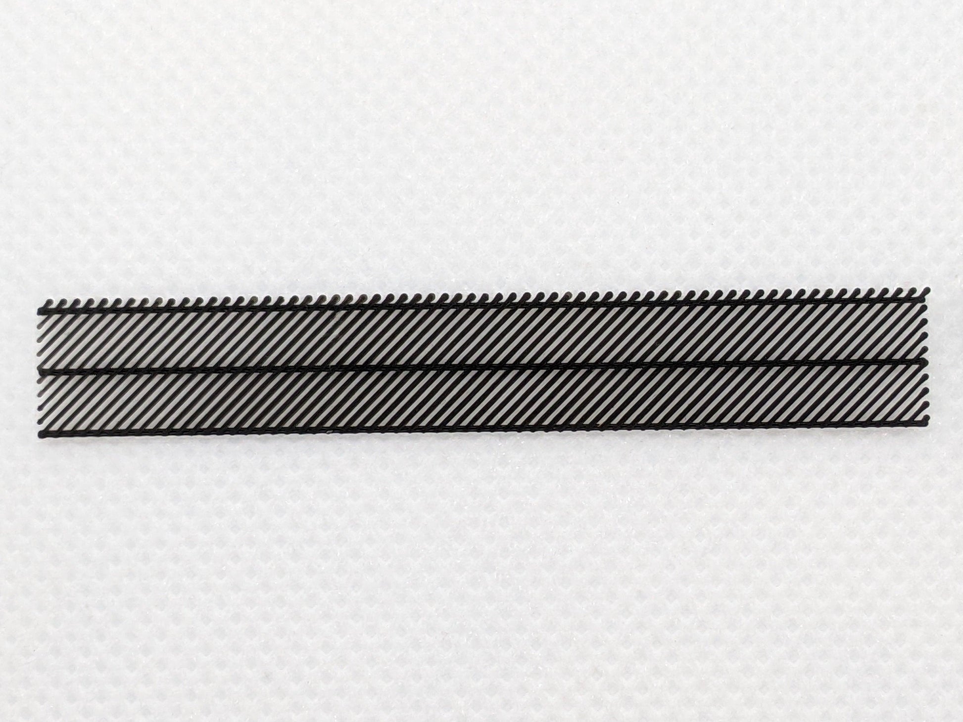 N gauge scale model diagonal fencing - forward sloping panels - Three Peaks Models