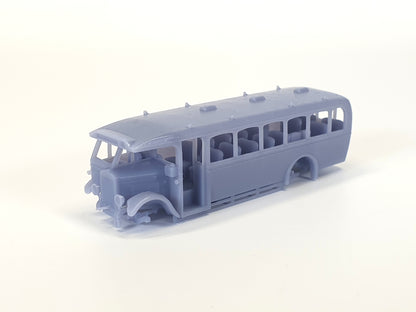N (1:148) early version of the Barton Leyland Lion LT5 scale bus model without wheels - Three Peaks Models