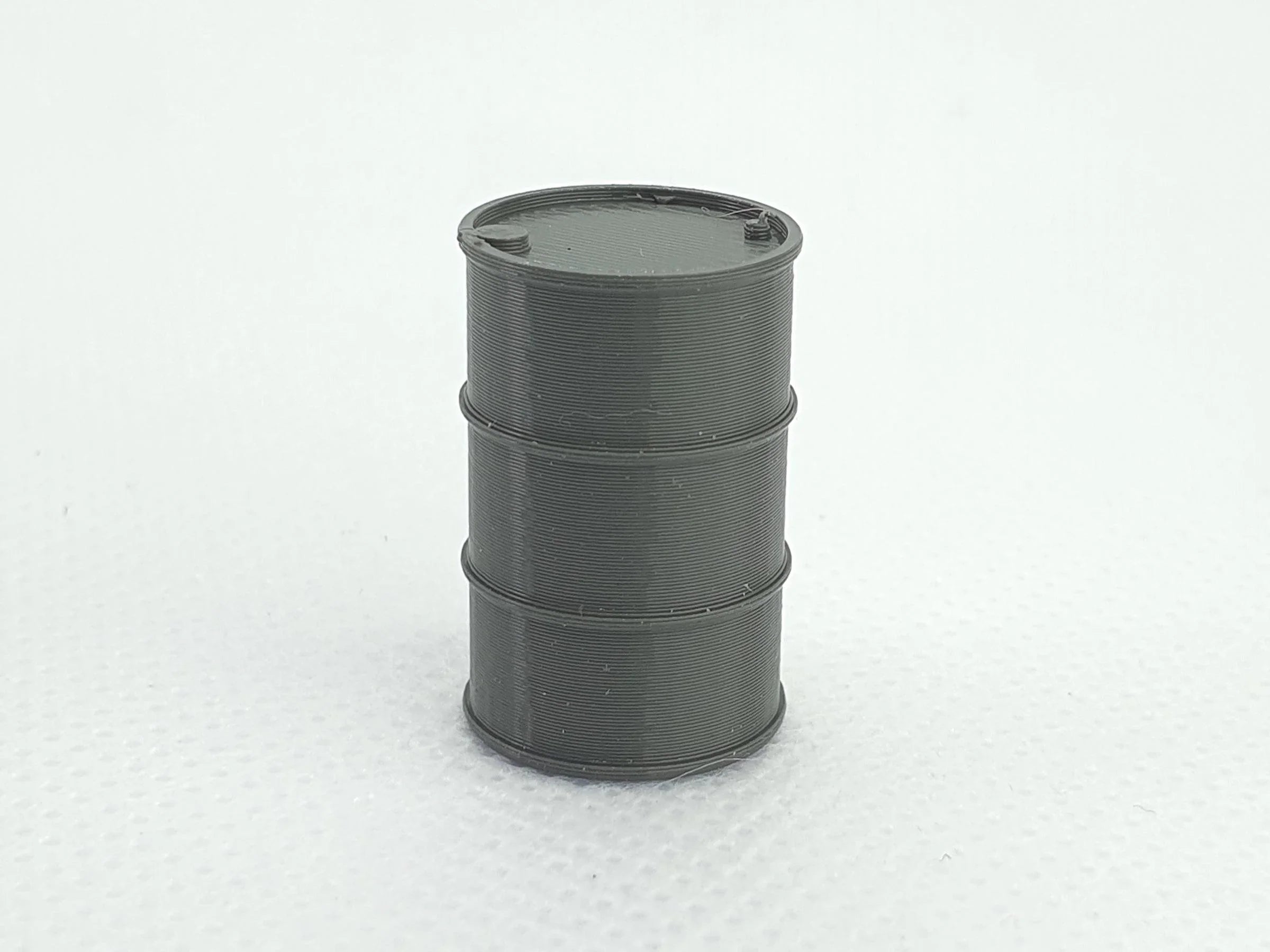 thumbnail image 2 of Electrifying Ideas O Scale Model Railroad Scenery – 10 Orange Safety Barrels/Drums, 1:48 Scale, Pre-Built 2 of 6