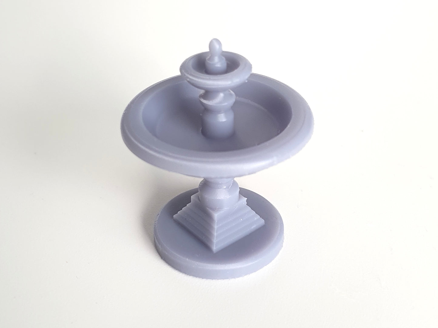 Water fountain scale model