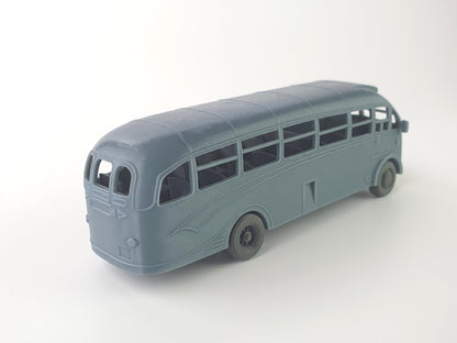 Rear view of OO model of an Albion Victor bus - Three Peaks Models