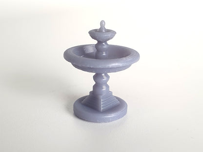 Water fountain scale model