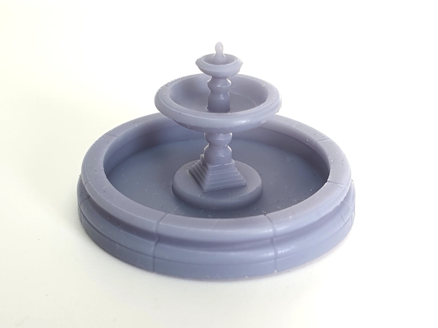 Water fountain scale model