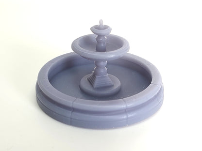 Water fountain scale model