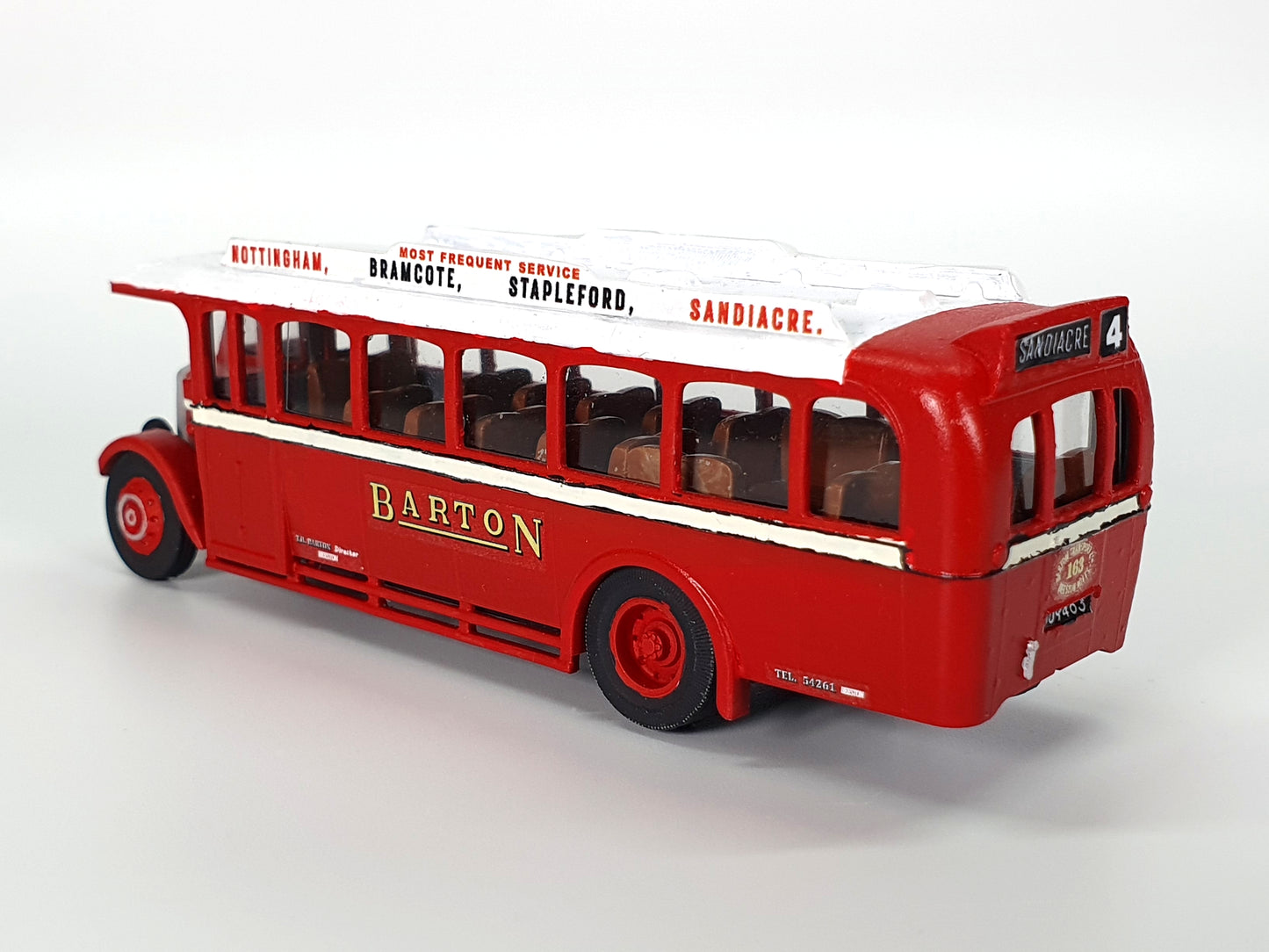 Barton Leyland Lion LT5 scale model bus - Preorder - Shipping from 01/07/26