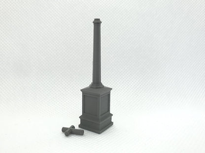 Kit of parts for OO scale model of a war memorial - Three Peaks Models