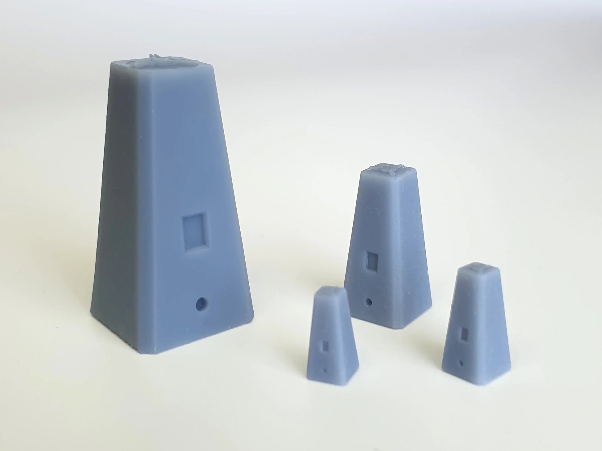 Scale model triangulation pillar or trig point in various scales from O to N - Three Peaks Models