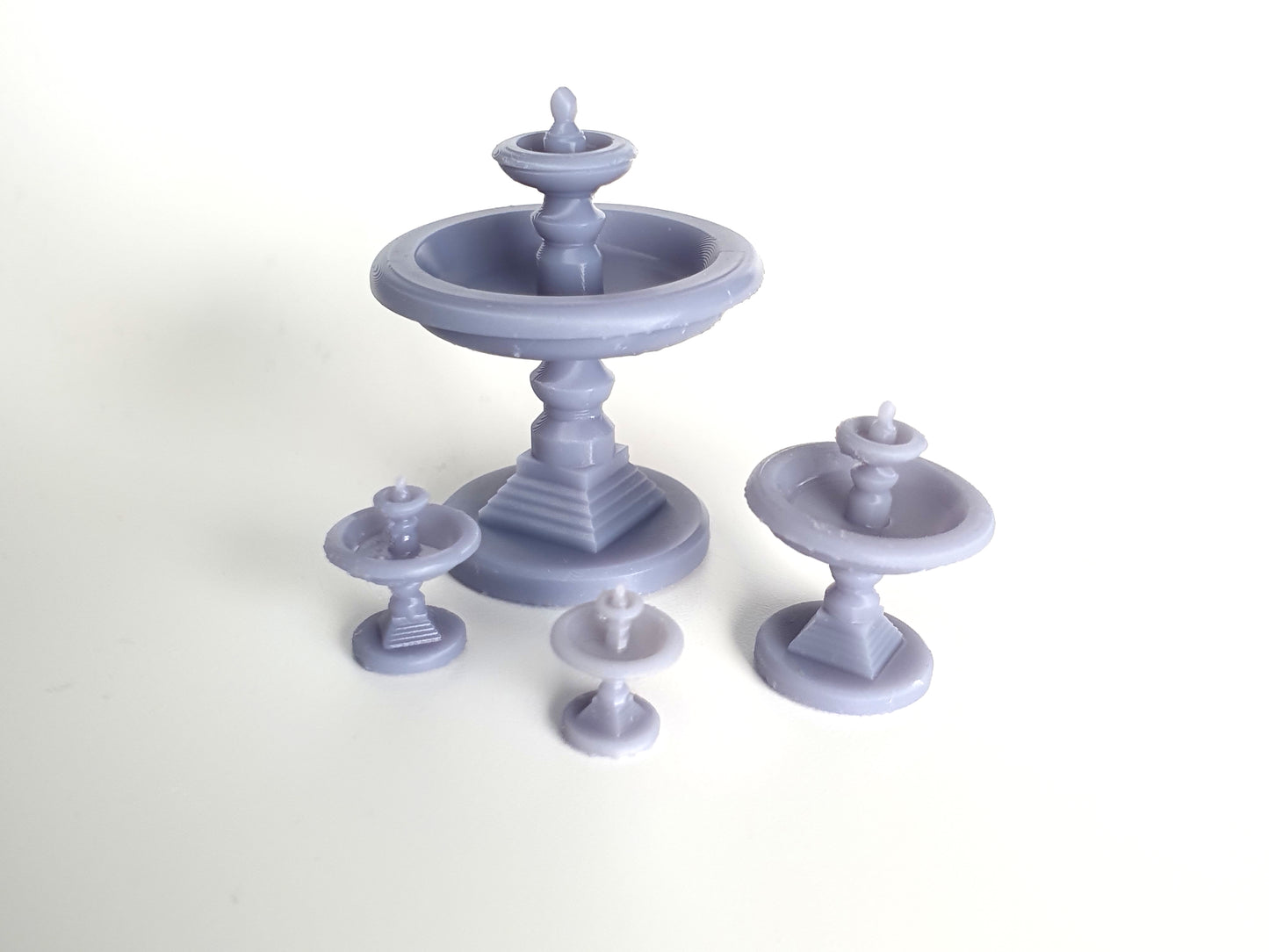 Water fountain scale model