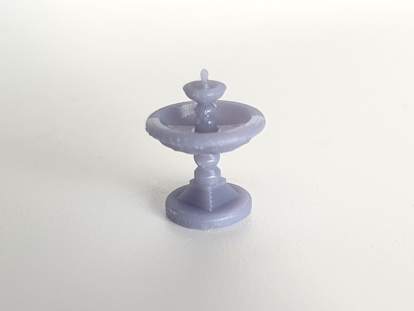 Water fountain scale model