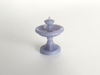 Water fountain scale model