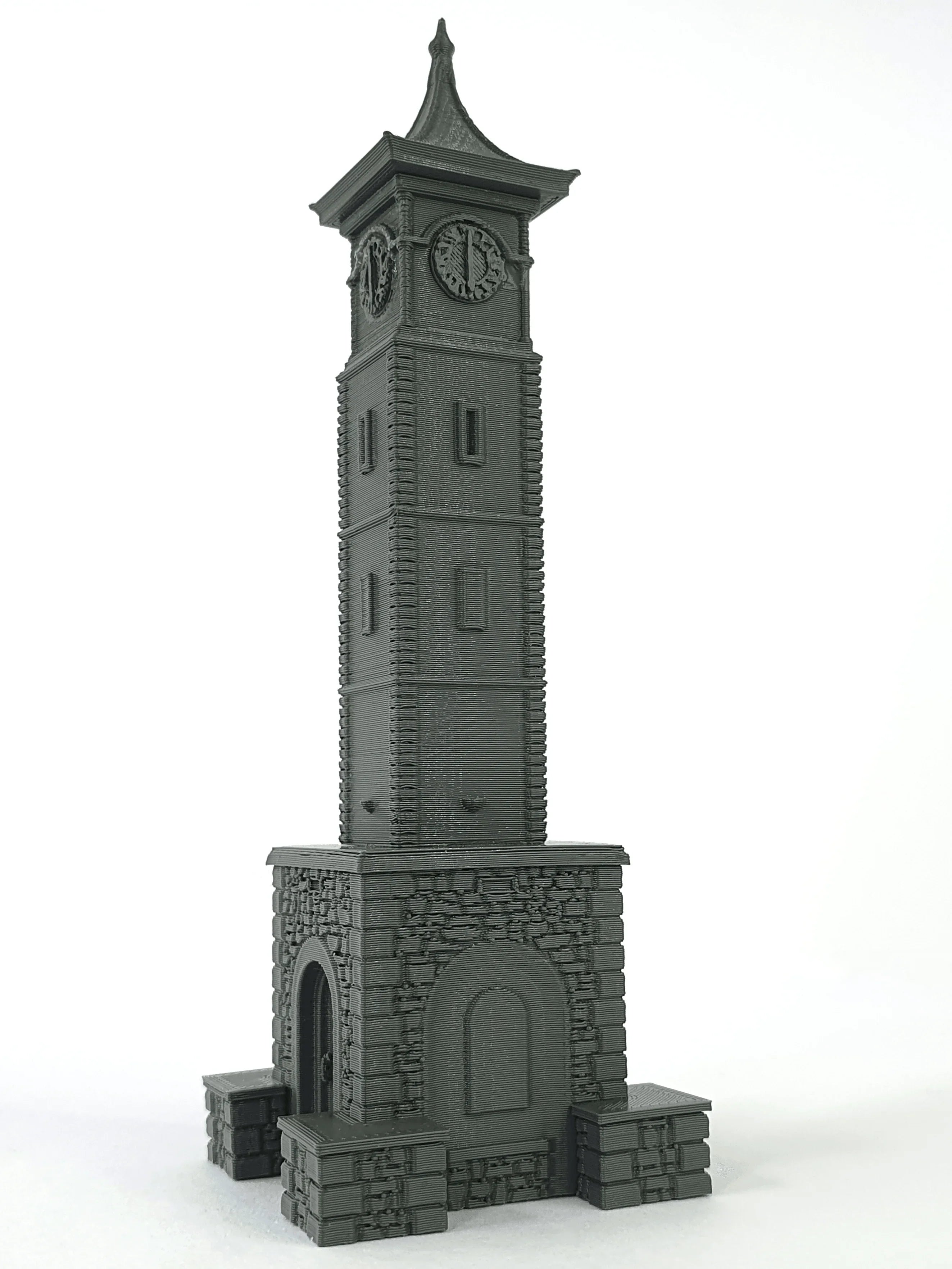 Tower Model Kit Clock tower scale model kit for model railways - O, OO, TT and N gauge ...