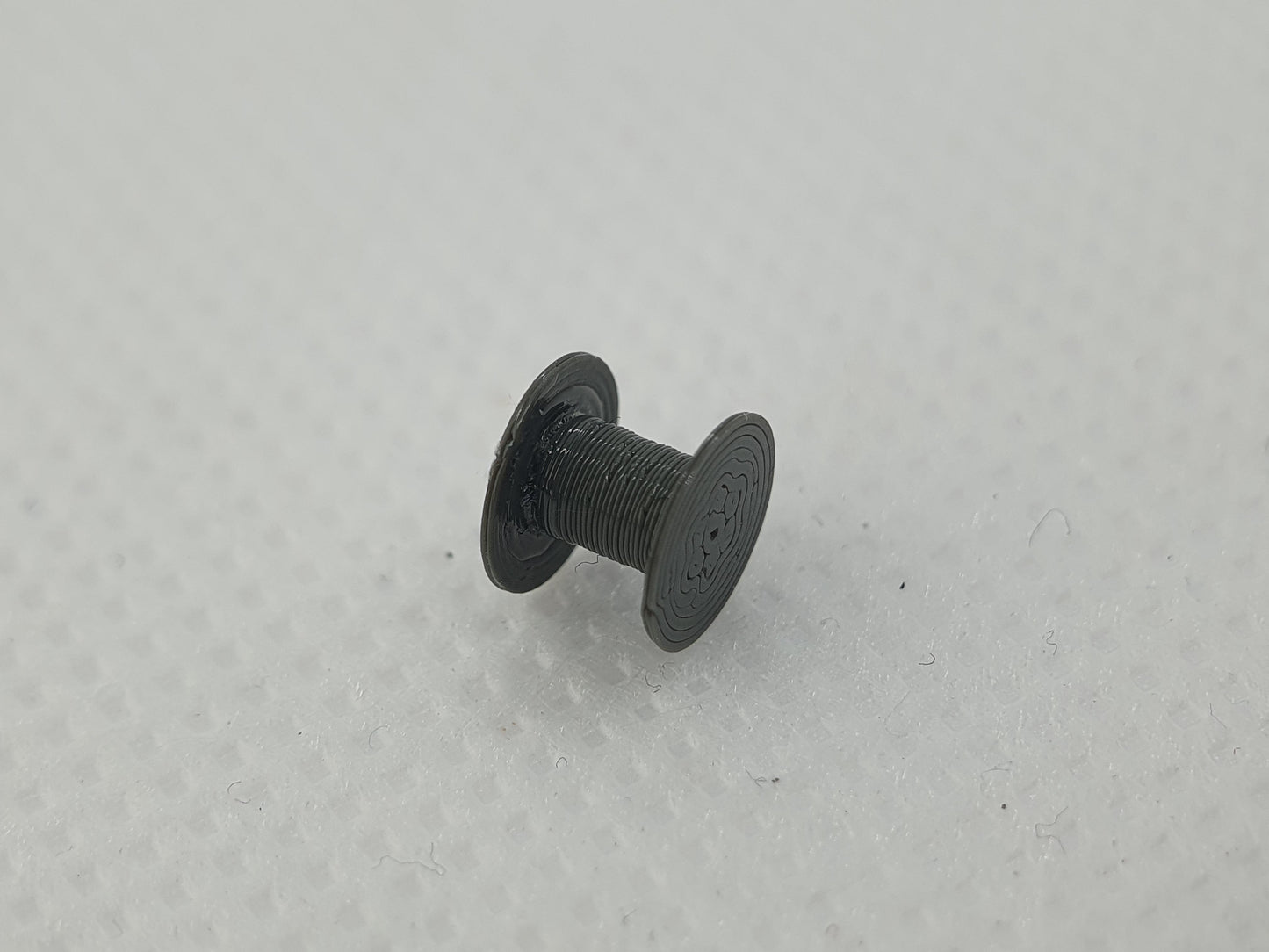N gauge scale model of an empty cable drum - Three Peaks Models