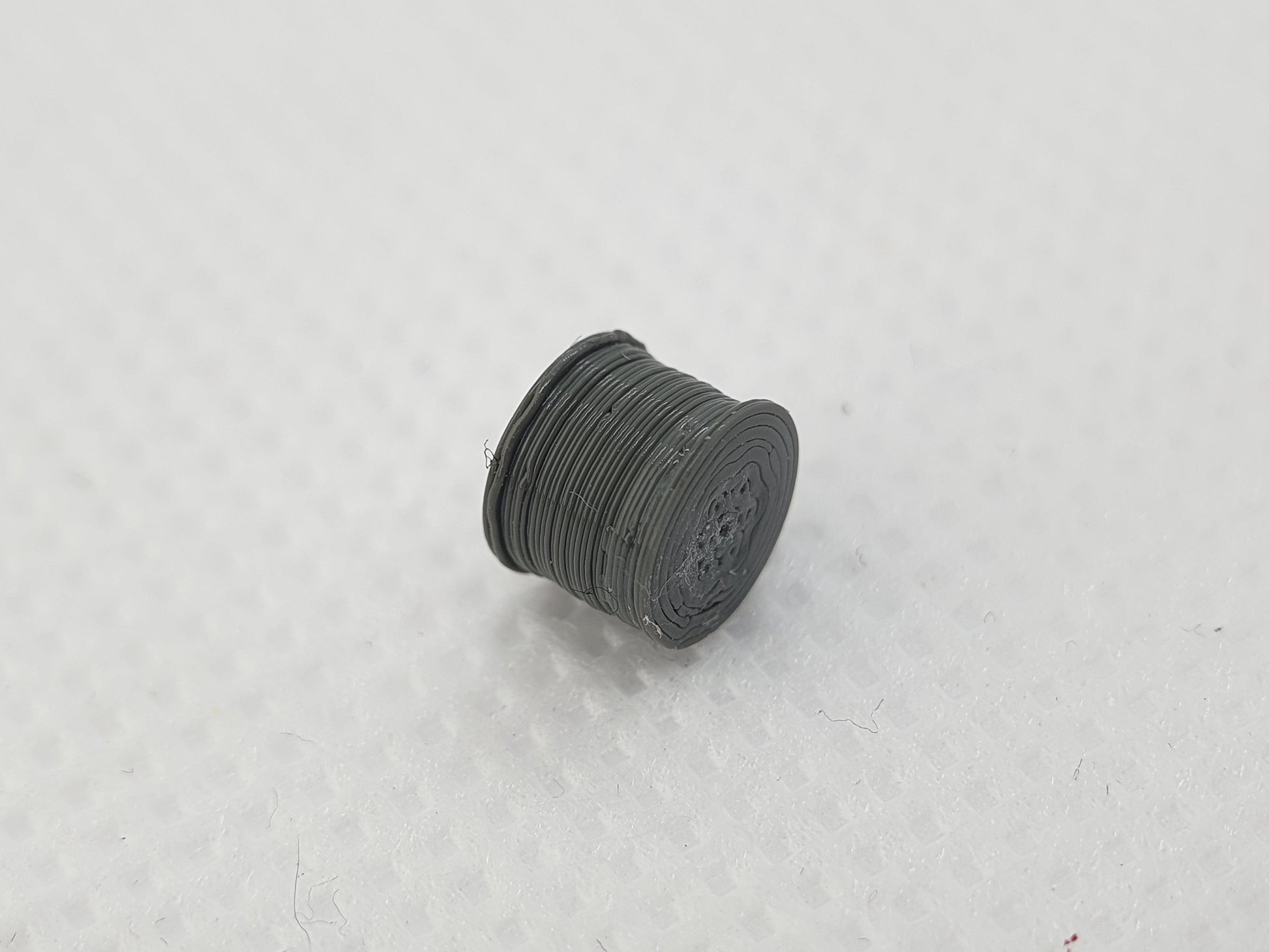 N gauge scale model of a full cable drum - Three Peaks Models
