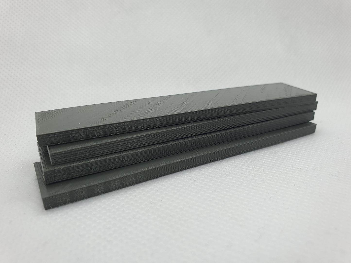 OO gauge unpainted scale models of four 7m steel slabs -Three Peaks Models